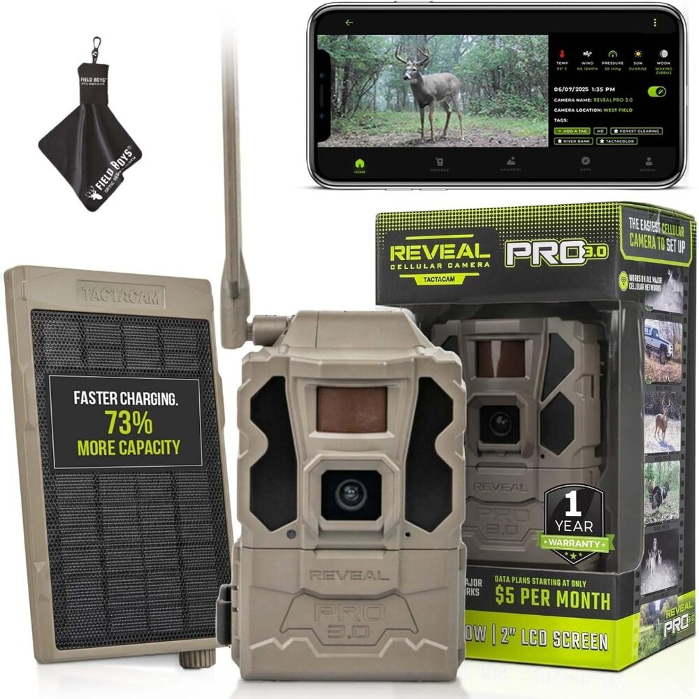 TACTACAM Reveal Pro 3.0 Cellular Trail Camera - NEW IN BOX